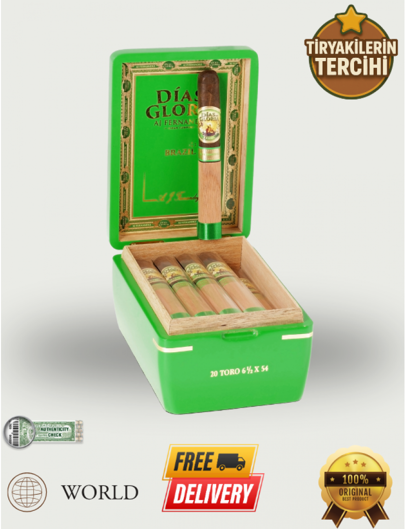 AJ Fernandez Dias de Gloria Brazil Toro 6"1/2 * 54