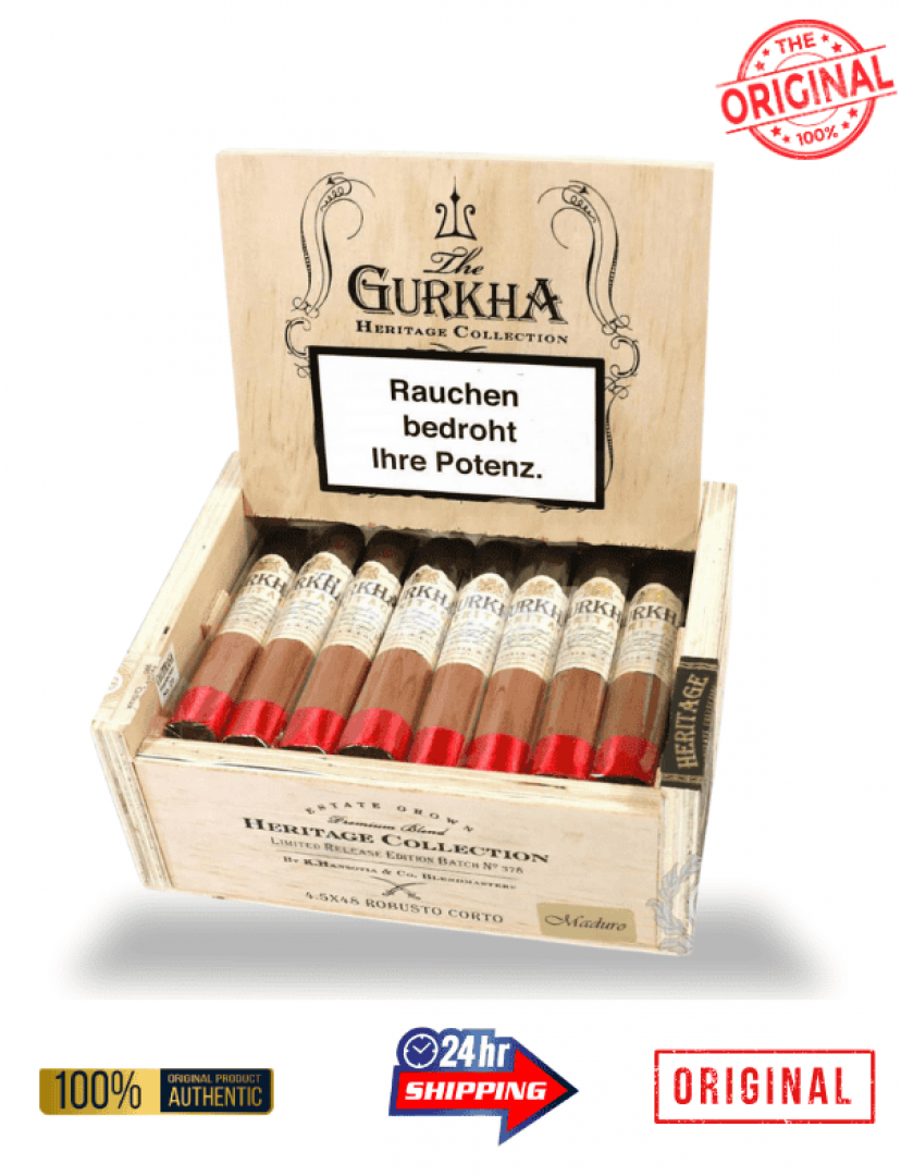 GURKHA HERITAGE MADURO ROBUSTO
