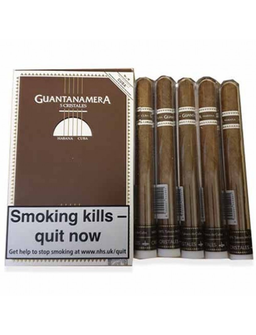Guantanamera Cristales Cigar – Pack of 5 Tubos