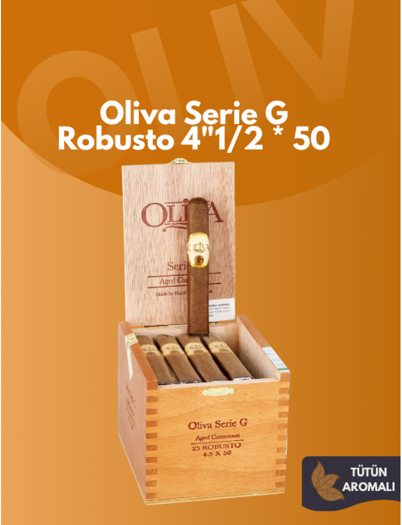 Oliva Serie G Robusto 4"1/2 * 50