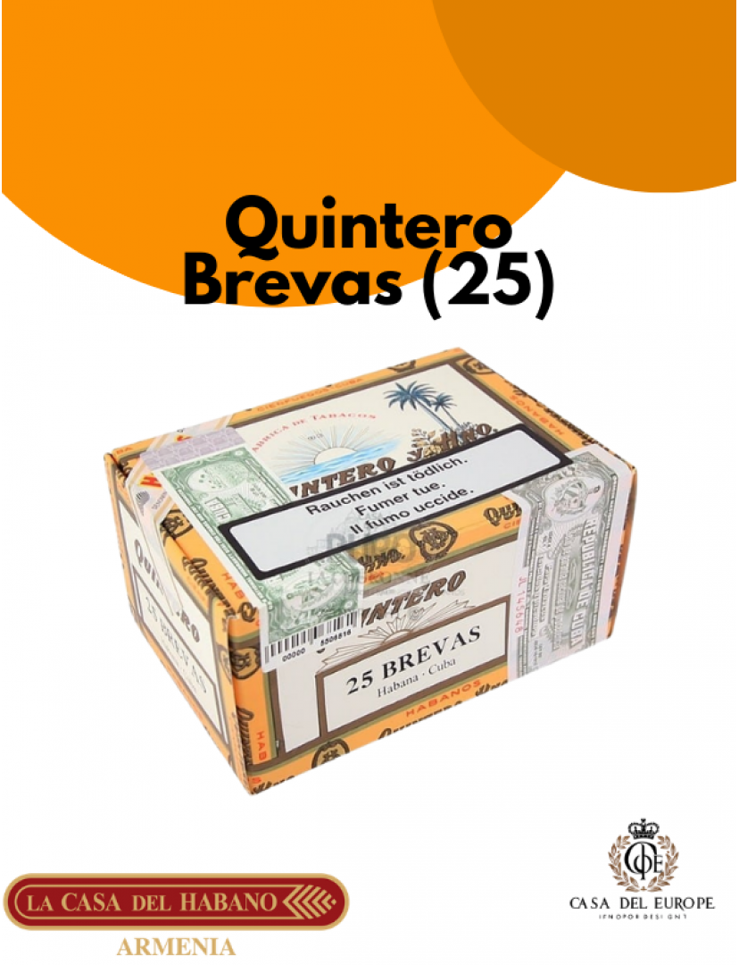 Quintero Brevas 25’li – Orijinal Küba Corona Puro