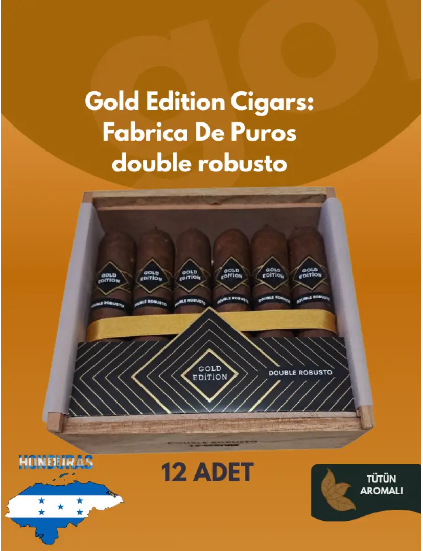 Gold Edition Double Robusto Puro 12'li