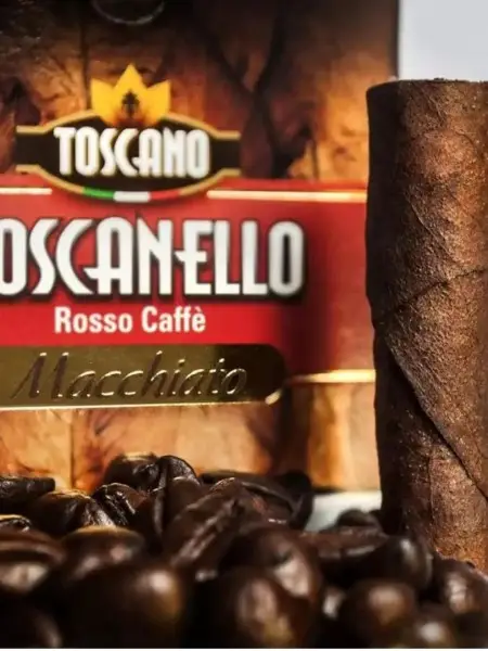 Toscanello macchiato 5'li-kahve aromalı